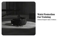 Heavy-Duty Support Belt Hook-and-Loop Closure Gym Support Belt Padded Sports Gear Breathable Mesh for Weight Training