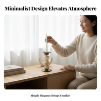 Stylized Sailboat Figurine multi-functionalFunction Candle Holder Collectible Figure