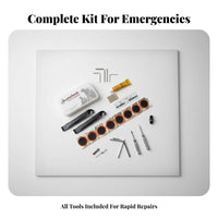 Inner Tube Repair Sticker Set Emergency Repair Bike Tire Repair Sticker Kit Strong Adhesion Bibiking Accessory for Motorcyclists, Commuters