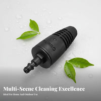 High Pressure Forceful Nozzle Powerful Cleaning Rotating Spray Nozzle Hot and Cold Water Use Pressure Washer Lance Tip