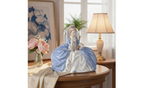 Woman Reading Statue Elegant Figurine with Book Timeless Feminine Figure Statue for Collectors