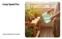 Long Spout Watering Can Sturdy Construction Long Spout Waterer Watering Can Lightweight Garden Sprinkle Jug Ergonomic Handle