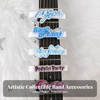 Guitar Capo Anime Themed Design Trigger Capo Single Hand Musical Instrument Accessory for Music Rehearsal Band Rehearsal, Live Performance