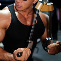 Cable Machine Handle with Anti-Non-Slip Handles Comfortable Pulldown Attachment Portable Single Cable Attachment