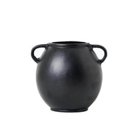 Vase with Handles Sculptural Decorative Vase Vessel for Shelf