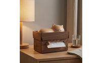 Cat Tissue Box Tabletop Wooden Tissue Box Decorative Home Decor