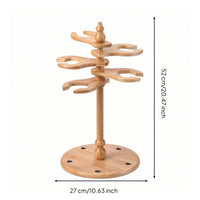 Traditional Wind Instrument Display Stand Five-Tier Traditional Wind Instrument Stand Space-Saving Desktop Holder for Instrumentalists, Collectors