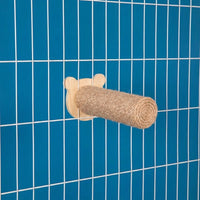 Wall-Mounted Cat Tree & Scratching Post Set with Space Capsule & Platforms for Cages
