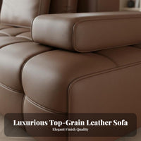 Multi-Piece Sofa Set Italian Italian-inspired design crecline-lined Settee opulent seat pads Living Room Seating for Apartment Dwellers, residents, Lounge Area, Bedroom