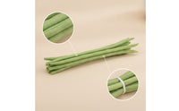 Interactive Cat Teaser with Bean Pods Lightweight Cat Teaser Wand Toy Natural Long-Lasting for Indoor Play, Bonding Time