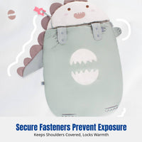 Infant Sleeping Bag, Autumn Winter, Thick Warm Swaddle, Anti-Movement, Anti-Startle, Stroller Use, Animal Pattern