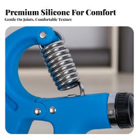 5 Pieces Grip Strengthener Set Long-Lasting Hand Grip Strengthener Kit Adjustable Hand Grip Bundle Portable Finger