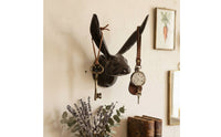 Hare Head Wall Hook Antique-Style Bunny Wall Hook Rustic Hanger for Entryway, Hallway, Bedroom
