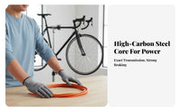 Bike Brake and Gear Selector Wire Kit Effortless Inner Liner Cycle Gear and Brake Wire Kit Bike Derailleur Housing Kink