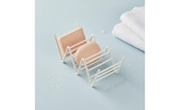 Rust-Proof Stainless Steel Soap Holder Easy to Clean Stainless Steel Soap Dish Space-Saving Shampoo Bar Holder Sturdy Construction for Shower, Countertop, Kitchen