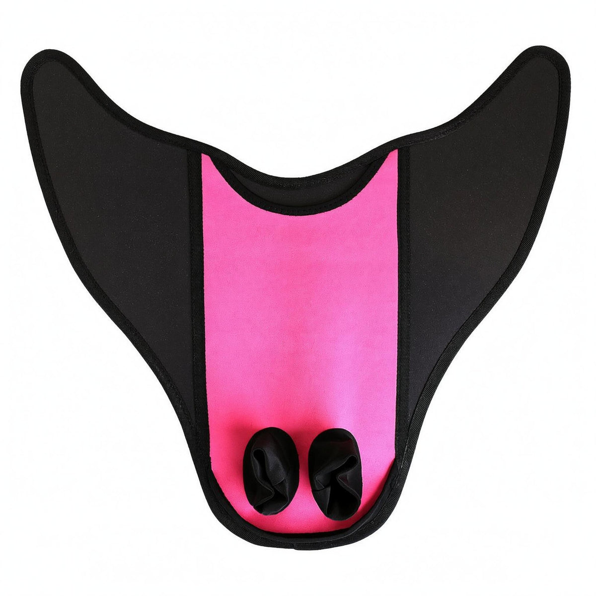 Padded Center Mermaid Monofin Black Trim Double-Foot Monofin Smooth Surface Mermaid Tail Fin Comfortable Fit