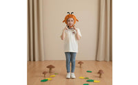 Photo Prop Ant Head Hat Flexible Antennae Cartoon Ant Headgear Cute Design Character Hat Soft Material for Children, Performers, Stage Performances, School Events, Parties