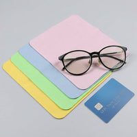 Small Microfibre Cloth 14.5cm for TV Screen Cleaner Spray and Cloth, Microfibre Cloth for Eyeglasses and Monitors, Soft Washable Cleaning Piece