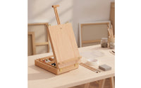 Tabletop Art Easel Portable Tabletop Easel with Storage Folding for Artists, Students, Studio
