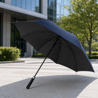 Oversized Large Canopy Umbrella Waterproof Umbrella with Straight Handle Windproof Water-Resistant for Golfers, Couples, Commuters