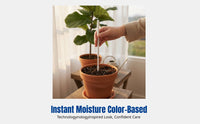 Soil Moisture Meter, No Battery, Color Gauge, Indoor Outdoor, Multiple Sizes