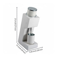 Slanted Design Tilted Coffee Grinder Compact Size Electric Coffee Grinder Easy to Use for Office