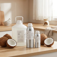 Organic Fractionated Coconut Oil for Skin, MCT Carrier & Massage Oil