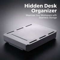 Desk Drawer Organizer, Self Storage for Office Home, Pull Out Box, Space-Saving Desktop Organization