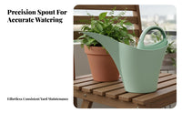 Long Spout Watering Can Large Capacity Watering Can Easy to Refill 2L Garden Waterer for Gardeners, Office Workers, Balcony, Patio, Greenhouse