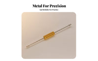 Hollow Socket Tips Double-Ended Piano Wrench Non-Slip Grip Stainless Steel Piano Wrench