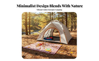 Sun Protection Automatic Quick-Setup Tent Mesh Instant Instant-Expand Tent Ventilated Portable Shelter Good Ventilation for Families, Backpackers, Hiking, Travel, Beach, Fishing Trips