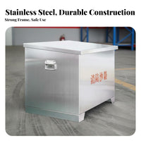 Anti and Rust-Proof Fire Sand Box Reinforced Structure Fire Safety Sand Bin for Facility Managers, Businesses, Gas Stations, Warehouses, Shopping Malls, Office Buildings
