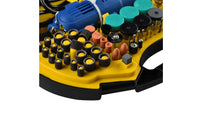 Corded Rotary Tool Kit with Soft Shaft Handheld Mini Rotary Tool Set Versatile Electric Engraver Kit Multi-Purpose for Hobbyists