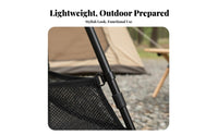 Foldable Tripod Table Foldable Design Foldable Camp Stand Lightweight Camping Gear for Picnickers, Backpackers, Picnic, Backpacking, Backyard