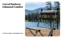 Foldable Design Collapsible Travel Seat Heavy-Duty Cross-Frame Webbed Stool Long-Lasting Construction Portable Seating High Load Capacity for Anglers, Outdoor Enthusiast S, Travelers, Camping, Fishing, Barbecue, Picnic