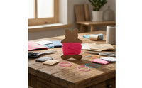 Winding Card with Hole Lightweight Cardboard Bobbin Winding Card Compact Thread Organizer Reusable for Sewing Enthusiasts