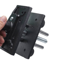 Double-Guide-Rod Bench Vise Sprayed Finish Table Vise Safeguard Pads