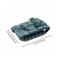 M60A2 Starship Tank Miniature M60A2 Tank Model Painted for Desktop