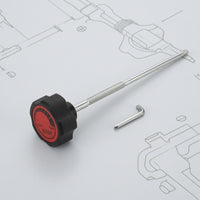 Stop Label Resistance Adjustment Rod Plastic Knob Bike Resistance Rod Metal Shaft
