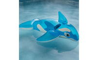 Marine Creature Pool Ride Translucent Inflatable Marine Creature Inflatable Floating Seat with Handles Fun for Children, Beach