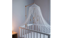 Minimalist Adjustable Crib Mobile Arm Sturdy Support Wooden Crib Mobile Stand Stable Base for Newborns, Infants