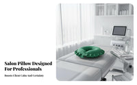 Comfortable Massage Table Face Pillow Washable Massage Table Headrest Pad Pressure Relieving for Beauticians, Students, Beauty Salon, Travel