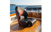 Boat Chair Waterproof High Back Boat Seat Sun Resistant for Captains, Rv Drivers, Boats, Yachts, Rvs