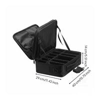 Waterproof Fishing Tackle Bag Water-Resistant Fishing Tackle Storage Bag Long-Lasting Large Capacity for Anglers, Fishermen, Travel