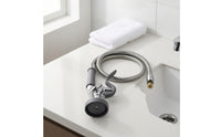 Corrugated Shower Hose Assembly with Spray Head Flexible Replacement Shower Hose High Flexibility for Bathroom