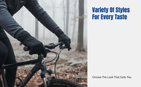 Ski Gloves, Winter Thickened, Touchscreen-Compatible, Windproof Thermal Outdoor Cycling Gloves for Men & Women, Anti-Slip