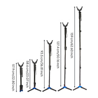 Telescopic Camera Monopod with Feet Versatile Camera Monopod Foldable Phone Broadcasting Stand for Photographers, Livestreamers