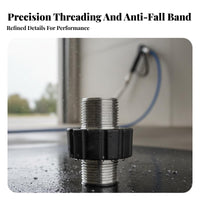 M22 Male to Male Connector Rustproof Pressure Washer Hose Adapter Power Washer Hose Connector for Car Washing, Patio Cleaning