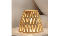 Paper Rope Lampshade Handmade Woven Lampshade Handwoven Woven Lamp Shade for Homestays, Cafes, Restaurants