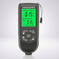 Handheld Coating Thickness Gauge Digital Thickness Tester with Lanyard Backlit Tool Portable for Workshop